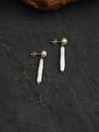 SENLORE Long Baroque Earrings – Lifestyle Shot