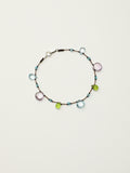 Colorful Mood Crystal Bracelet — topaz teardrop, faceted ametrine teardrop, faceted peridot teardrop | SENLORE