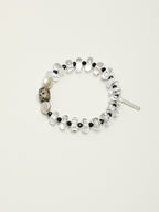 Clear Quartz Cherry Blossom & Baroque Pearl Bracelet — Clear Quartz, Baroque Pearl & Sterling Silver | SENLORE