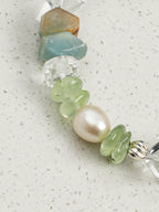 Spring Blossom Rose Quartz & Aquamarine Bracelet — Rose Quartz, Aquamarine & Sterling Silver | SENLORE