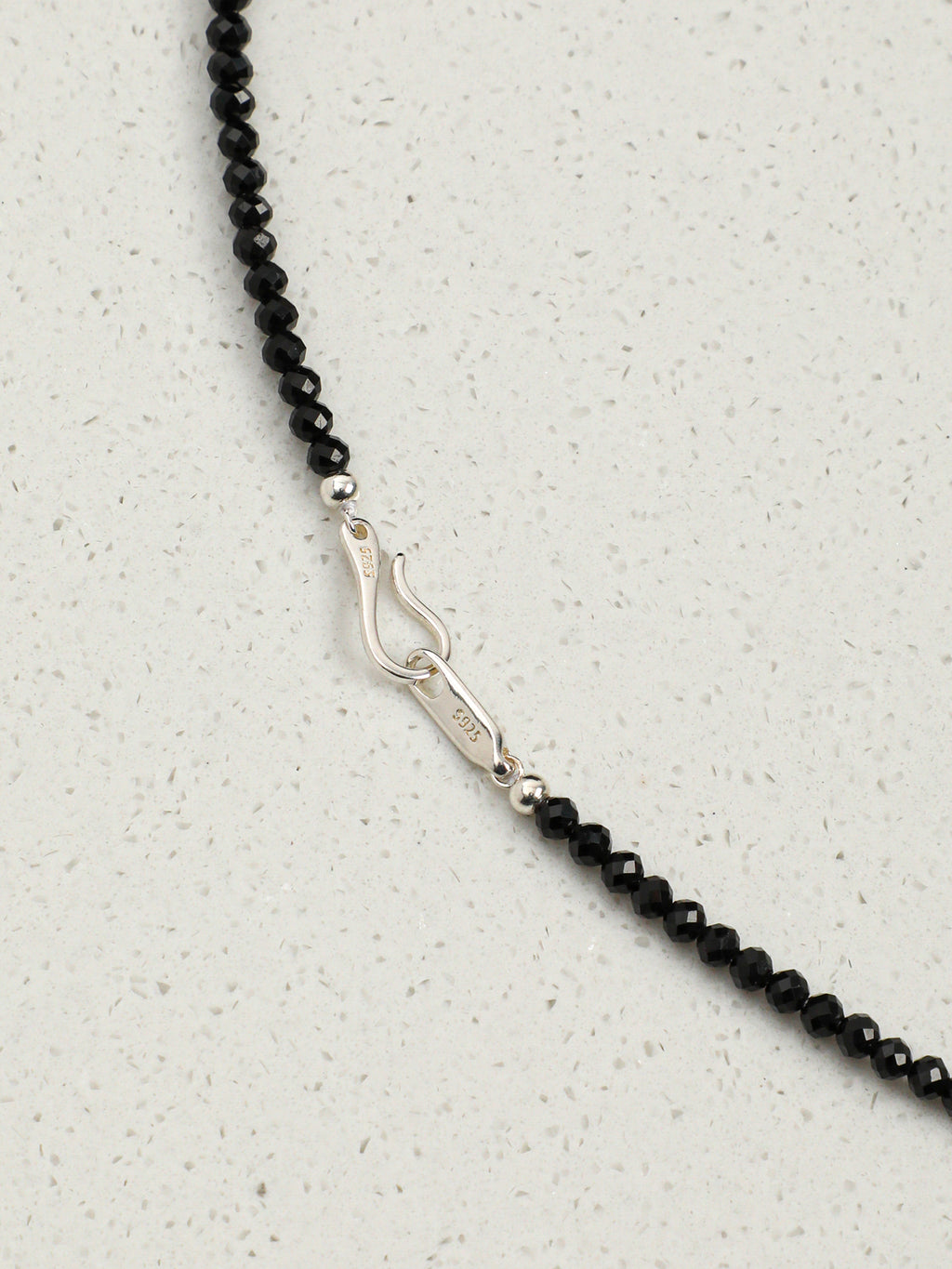 Black Tourmaline Layered Pearl Necklace — Black Tourmaline, Pearl & Sterling Silver | SENLORE
