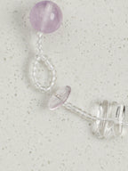 Square Baroque Amethyst Bracelet — Amethyst, Baroque Pearl & Sterling Silver | SENLORE