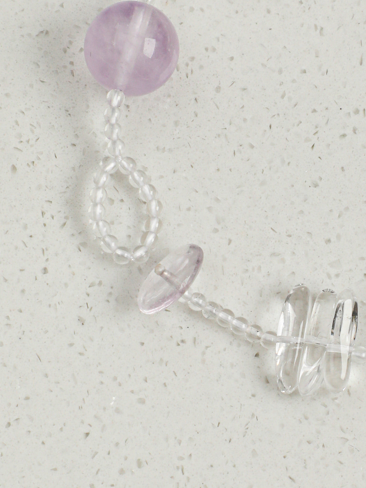 Square Baroque Amethyst Bracelet — Amethyst, Baroque Pearl & Sterling Silver | SENLORE