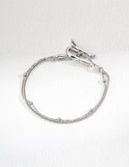 Double-Layer Bracelet — Sterling Silver, 18K Gold Vermeil | SENLORE