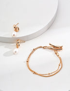 Double-Layer Bracelet — Sterling Silver, 18K Gold Vermeil | SENLORE