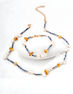 SENLORE Natural Pearl Amber Bracelet – Lifestyle Shot