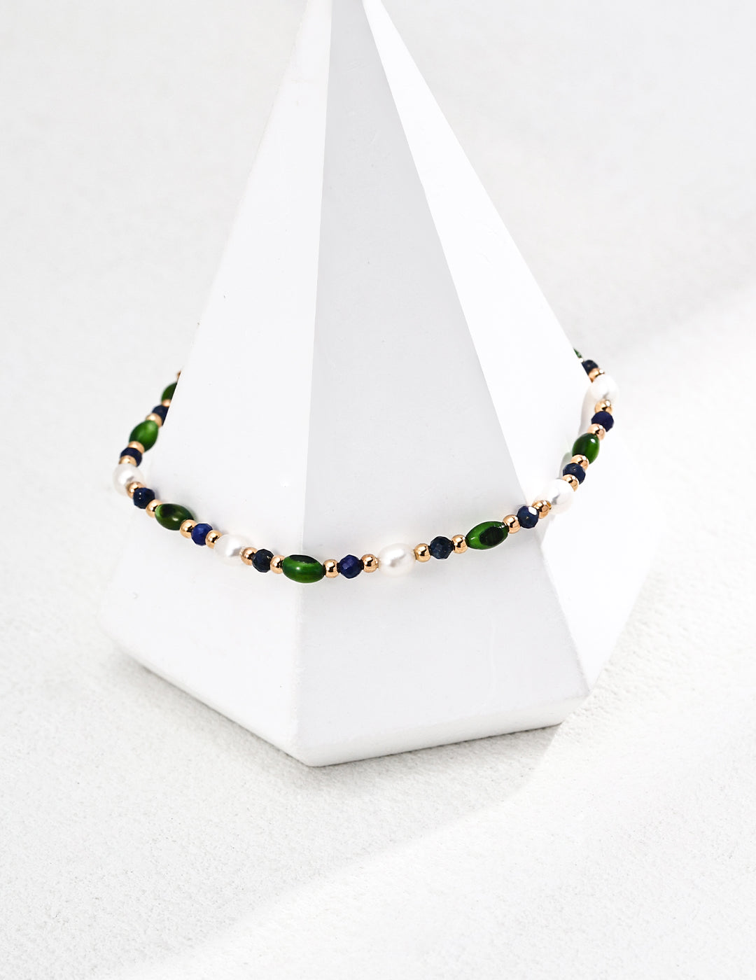 SENLORE Celestial Iridescent Bracelet – Side View