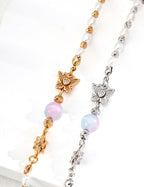 Cat's Eye Pearl Bracelet — Sterling Silver, 18K Gold Vermeil, natural freshwater pearl, gradient cat's eye | SENLORE