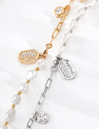 SENLORE Spliced Pearl Bracelet – Front View