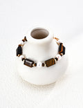 SENLORE Maillard Tiger's Eye Bracelet – Detail Close-up