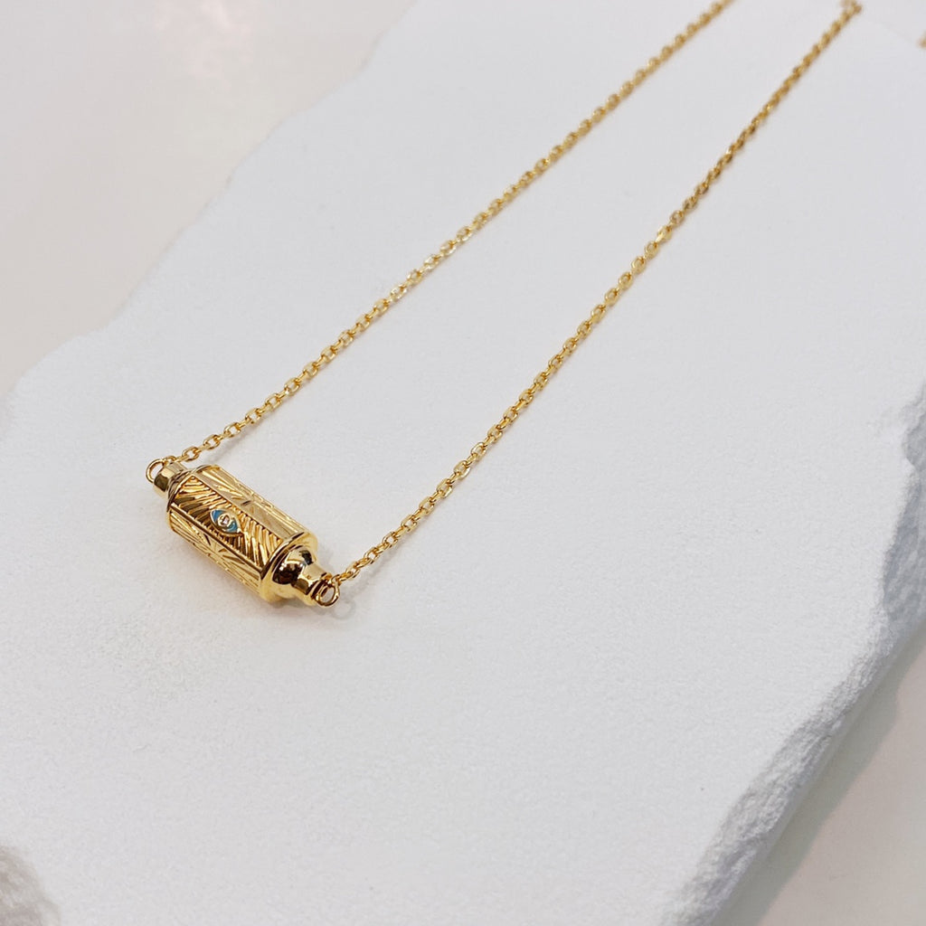 Silver Teapot Pendant Necklace — Sterling Silver & 18K Gold Vermeil | SENLORE