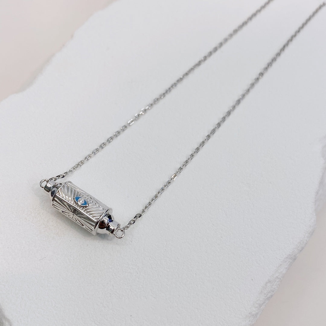 Silver Teapot Pendant Necklace — Sterling Silver & 18K Gold Vermeil | SENLORE