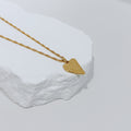 Heart-Smiley Pendant Necklace — 18K Gold Vermeil | SENLORE