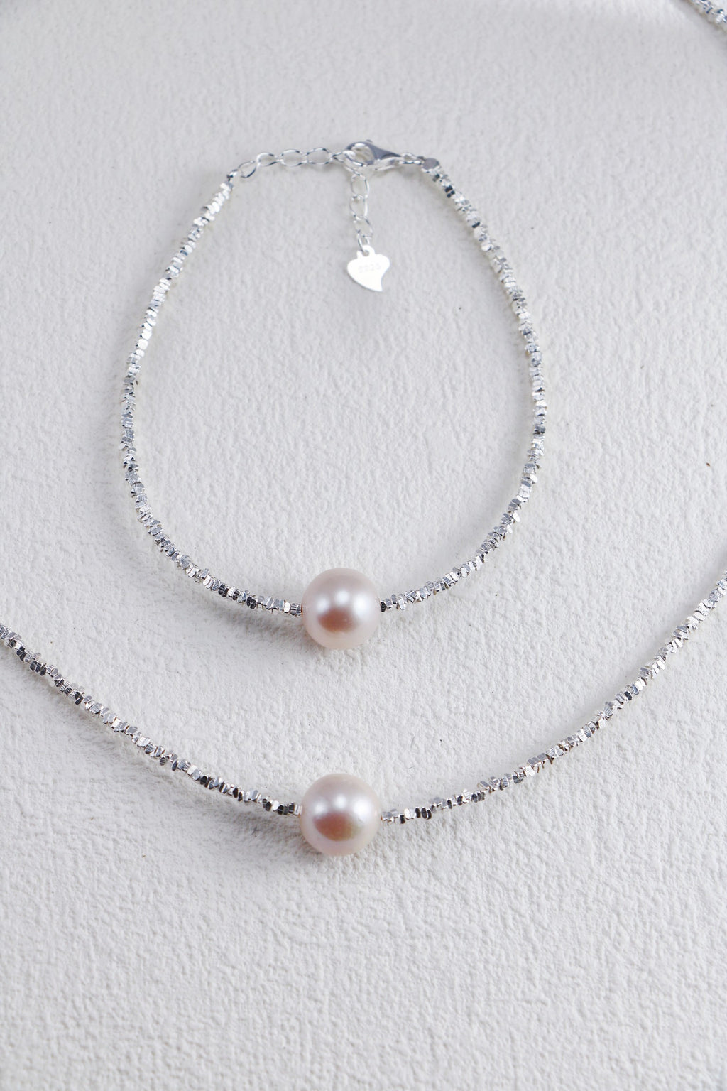 Freshwater Pearl Chain Bracelet — Pearl & Sterling Silver | SENLORE