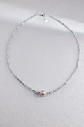Freshwater Pearl Chain Bracelet — Pearl & Sterling Silver | SENLORE