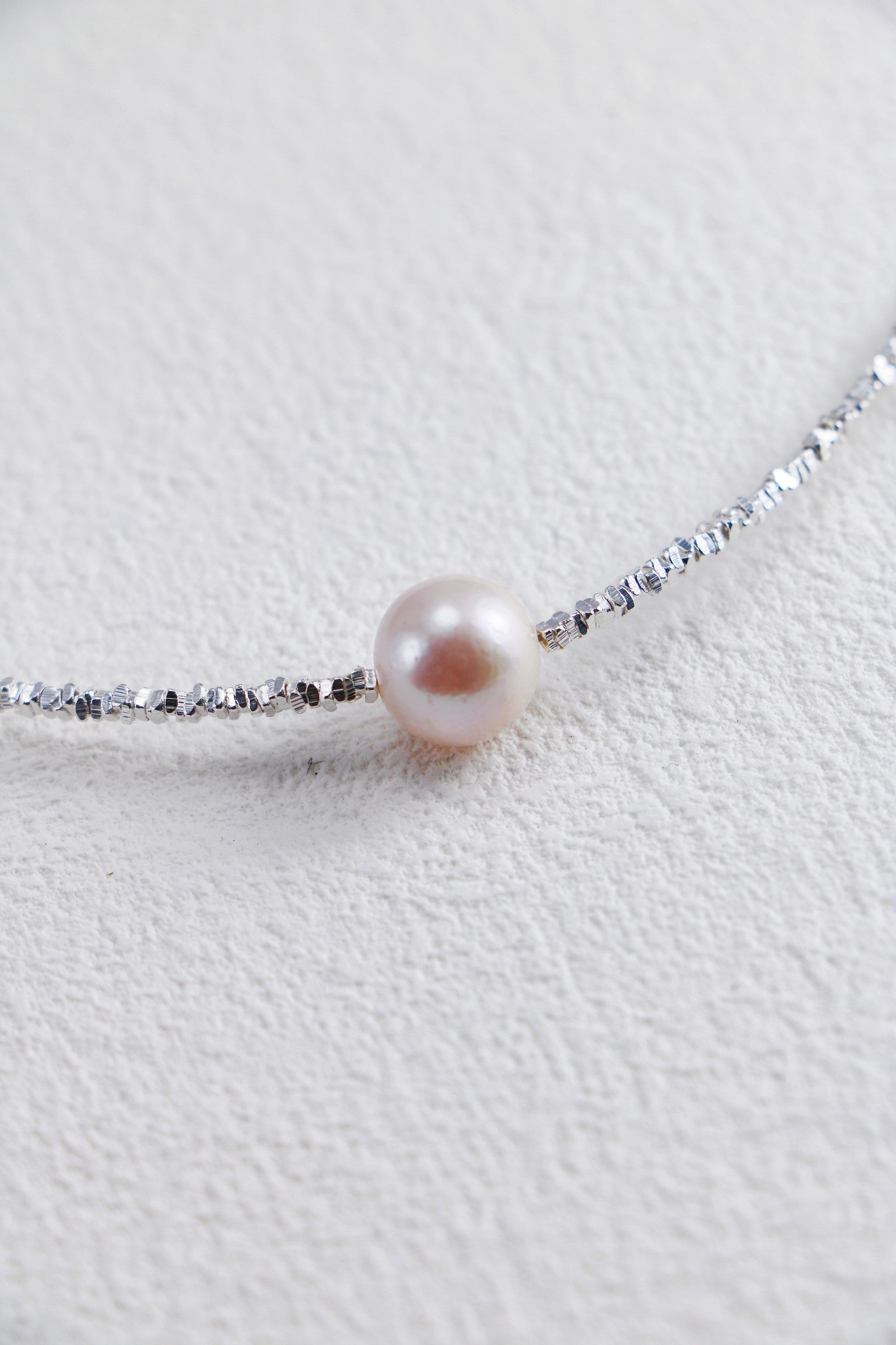 Freshwater Pearl Chain Bracelet — Pearl & Sterling Silver | SENLORE