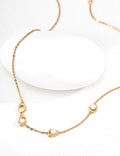 Simple Pearl Necklace — 18K Gold Vermeil, natural freshwater pearl | SENLORE