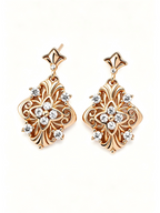 Iris Zircon Earrings