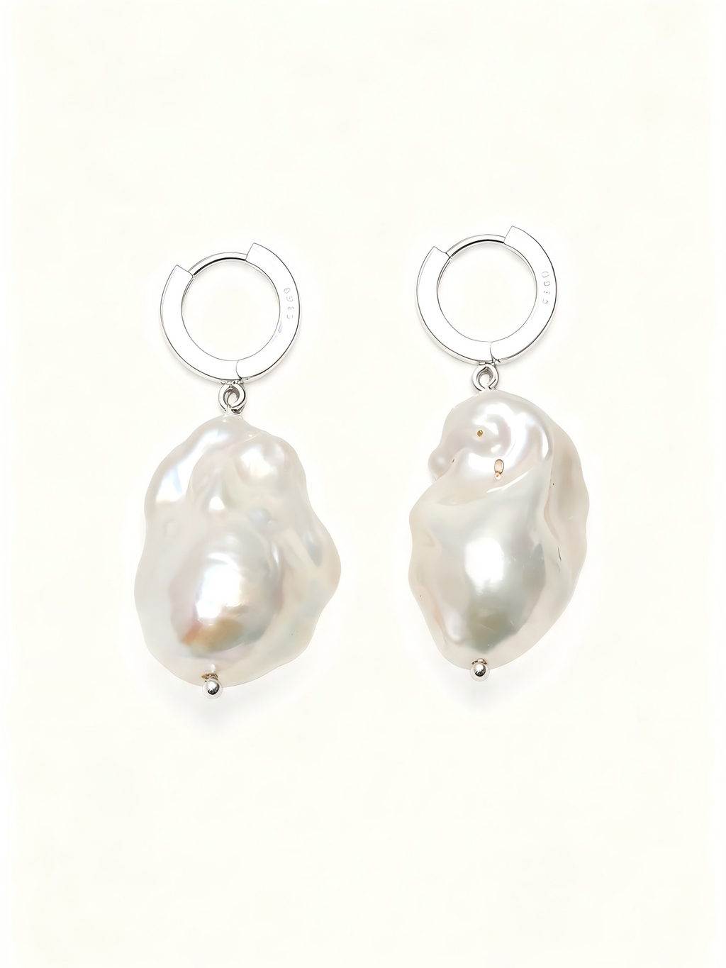 Natural Baroque Drop Earrings