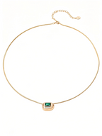 Fashion Minimalist Zircon Necklace