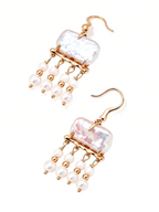 Tassel Mother-of-Pearl Earrings